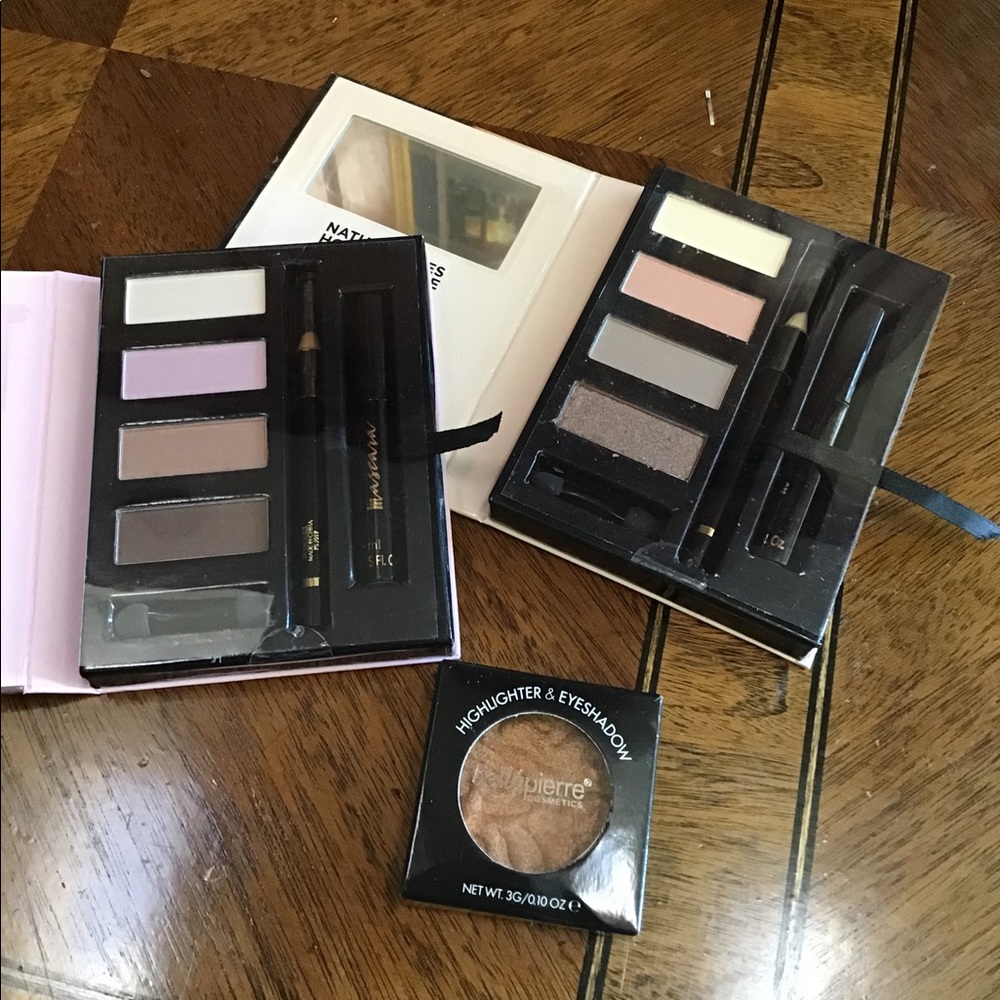 Matte Eyes, Natural Eyes, and Sultry Highlighter